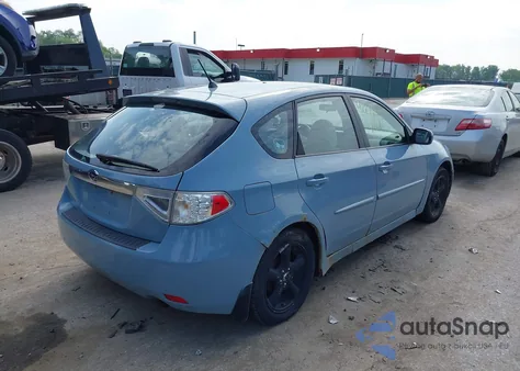 2008 Subaru Impreza 2.5I from USA, damaged, VIN JF1GH61608G819192